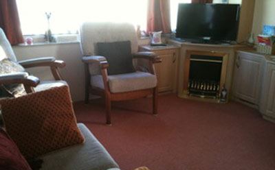 Photo of Caravan on Hoburne Blue Anchor