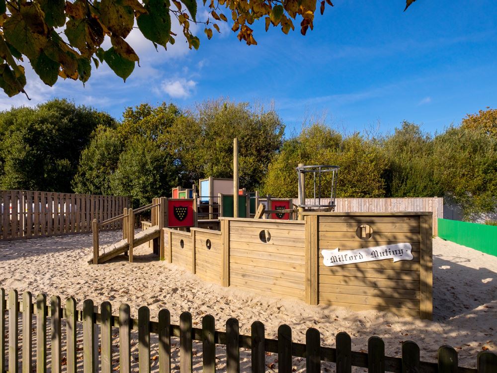 Photo of Caravan on Shorefield Country Park