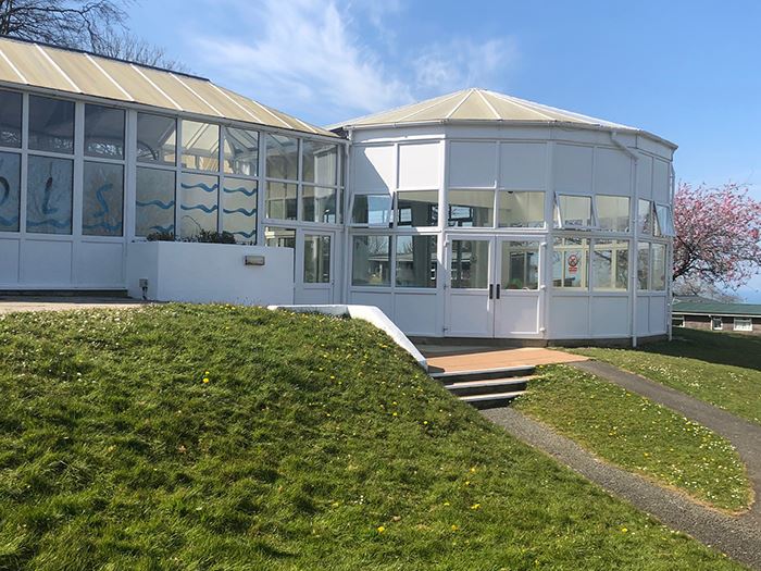 Woodland set chalet on Bideford Bay Holiday Park