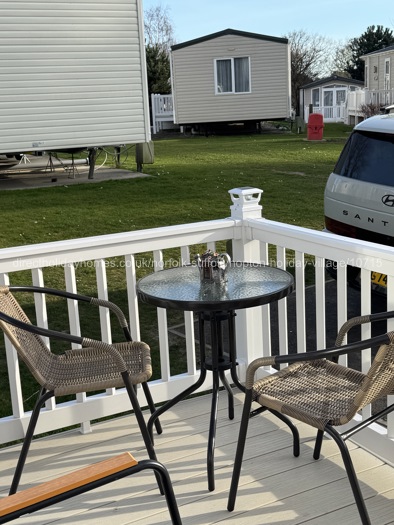 Outdoor decking area