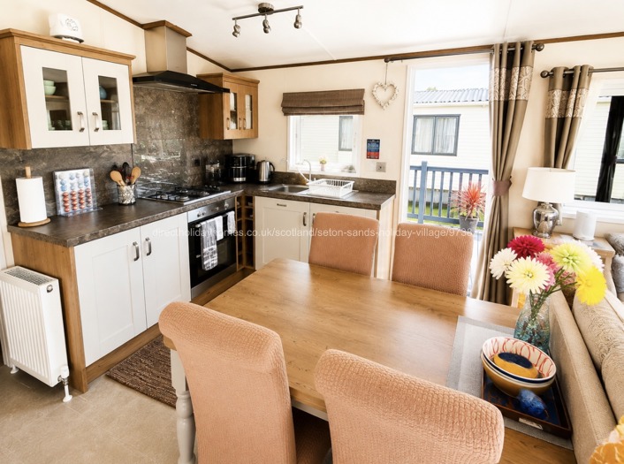 Open plan kitchen, home from home