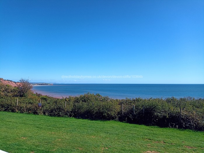 View from the decking