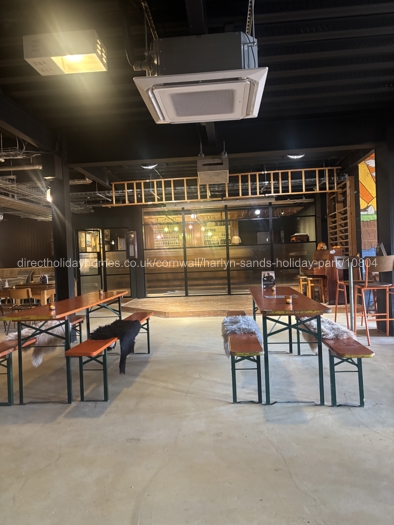 inside the Harlyn Tap room