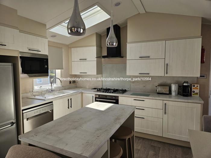 Kitchen with island