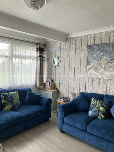 Living room with sofa bed