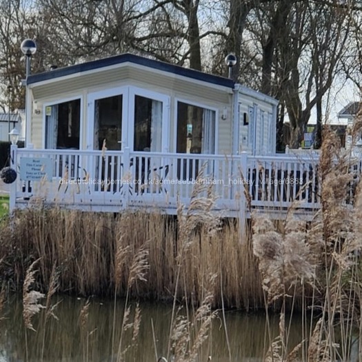 View across the lake