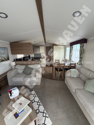 Living Area & Kitchen