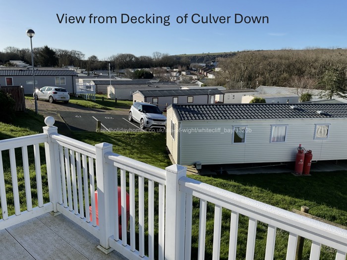 Decking view...White Cliffs