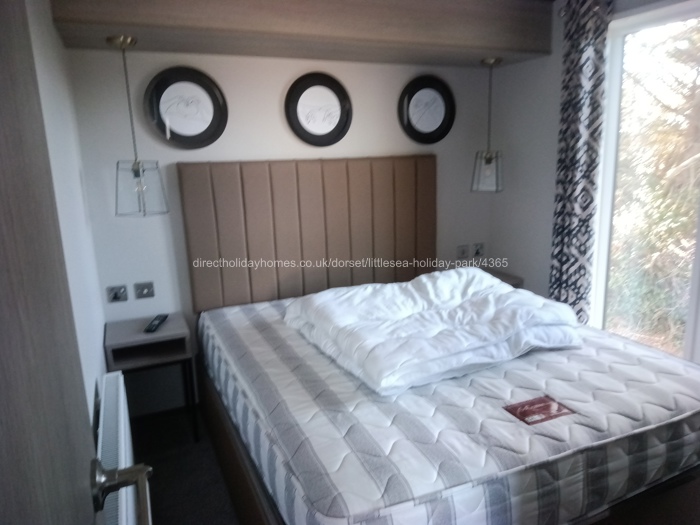 Main bedroom with king size bed.