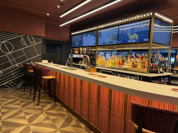 Bar area of the Arena 