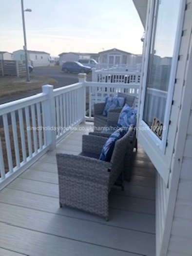 Comfortable rattan seating to relax