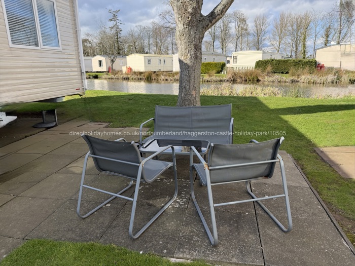 Rear Lake sitting area