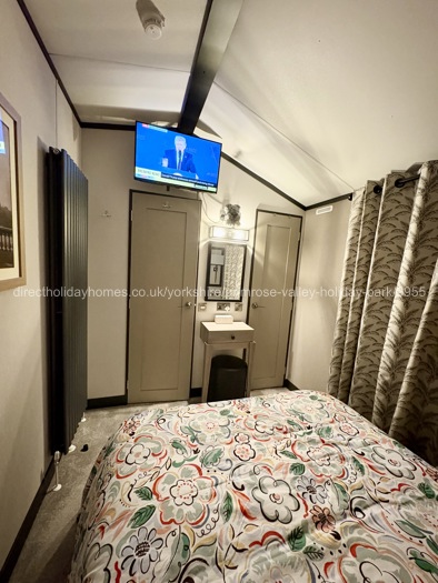 Master bedroom at night