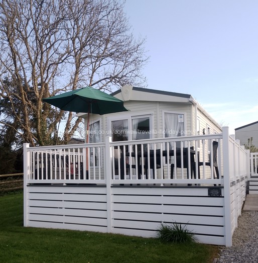 Lake View front decking 