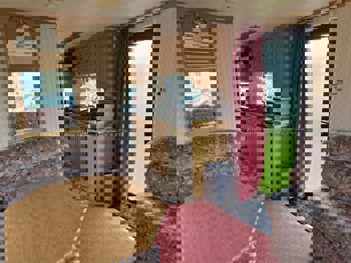 dining and galley kitchen 