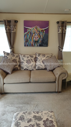 Lounge with 2 seater sofa