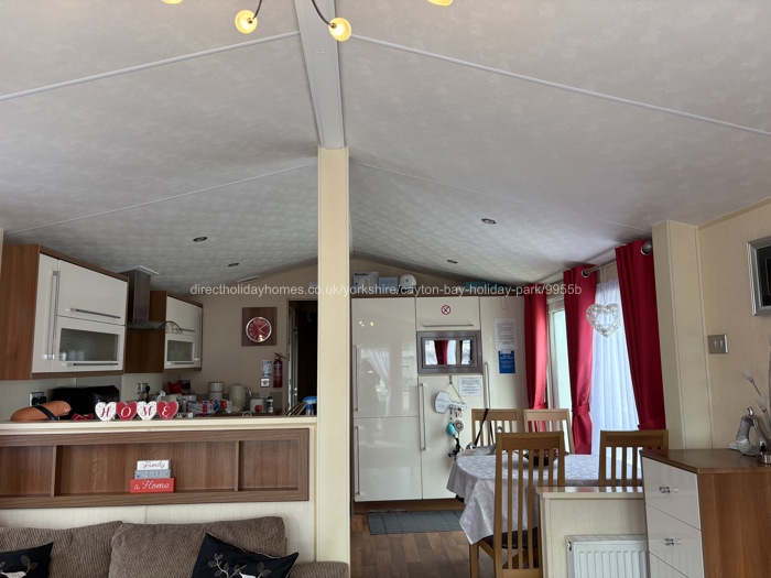 Kitchen view from lounge