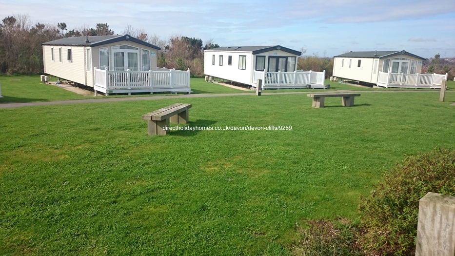 Photo of Caravan on Devon Cliffs Holiday Park