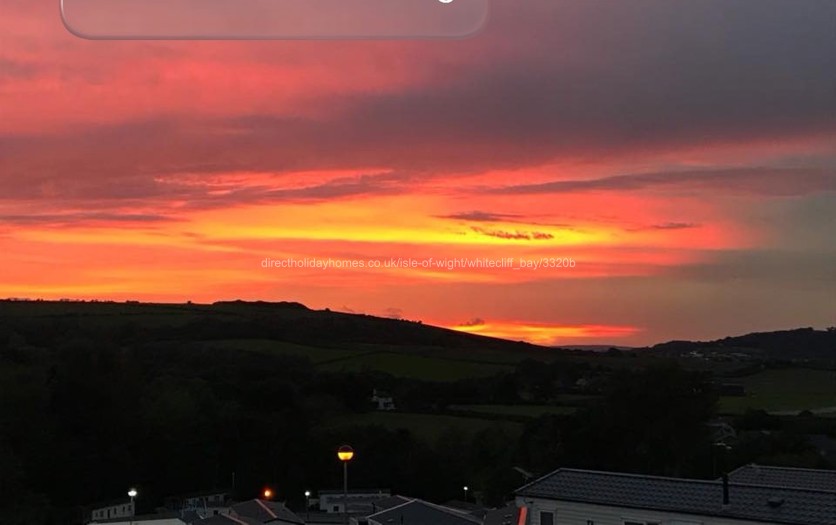 view from decking 