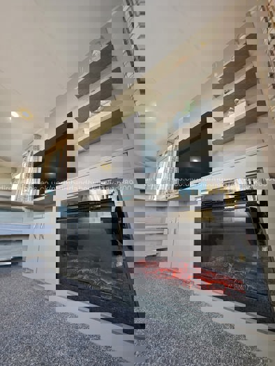 Cozy electric fire and TV