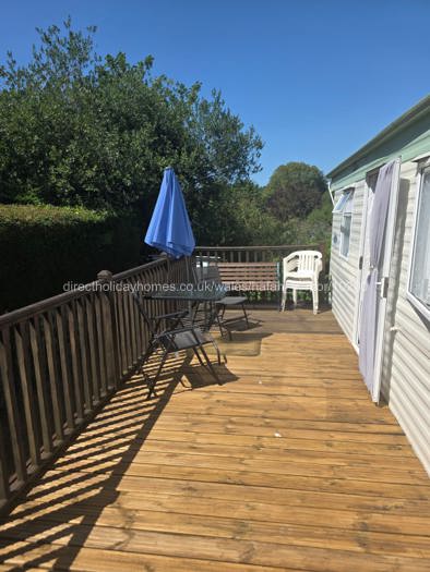 Newly upgraded decking 