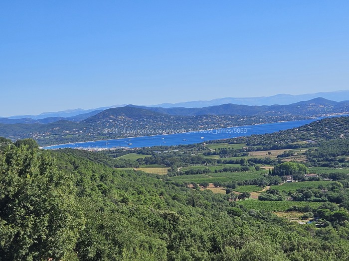 View from Gassin village 