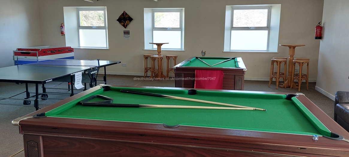 Games Room onsite