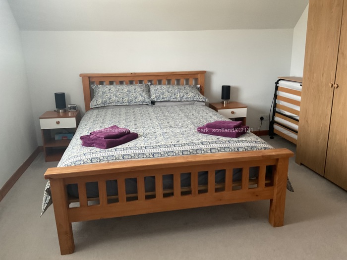 Bedroom King size bed