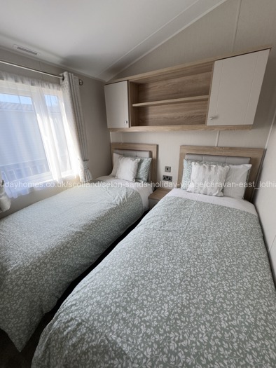 Twin bedroom singles 3ft x 6ft. 