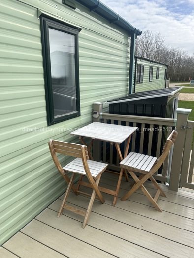 Seating area to side on veranda