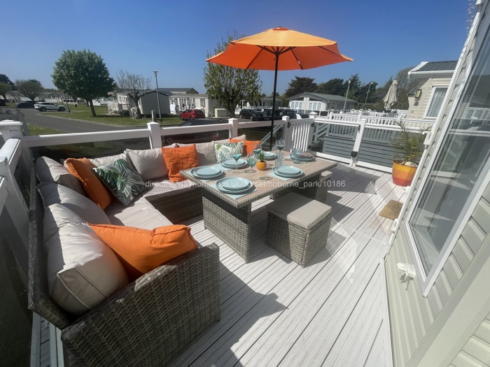 South facing deck