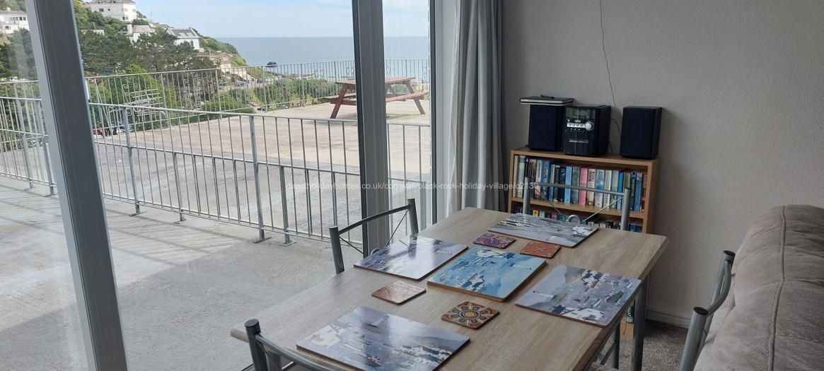 View from dining  area