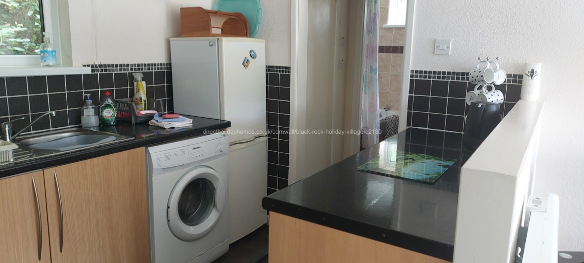  Part of the fitted kitchen 
