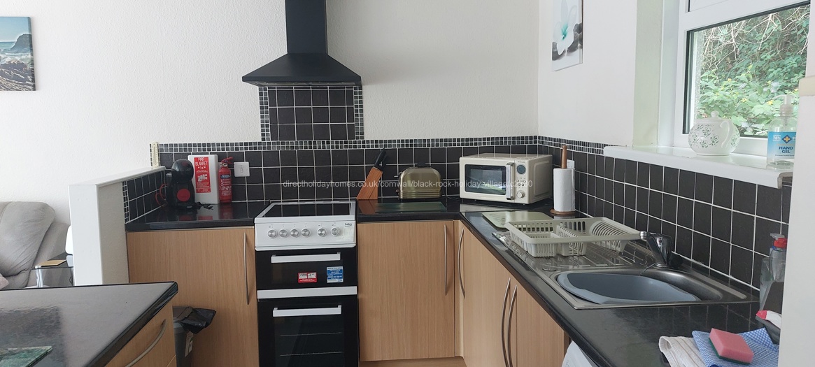 Cooking area of the Kitchen