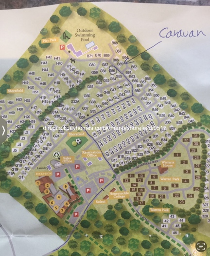 Photo of Caravan on Shorefield Country Park