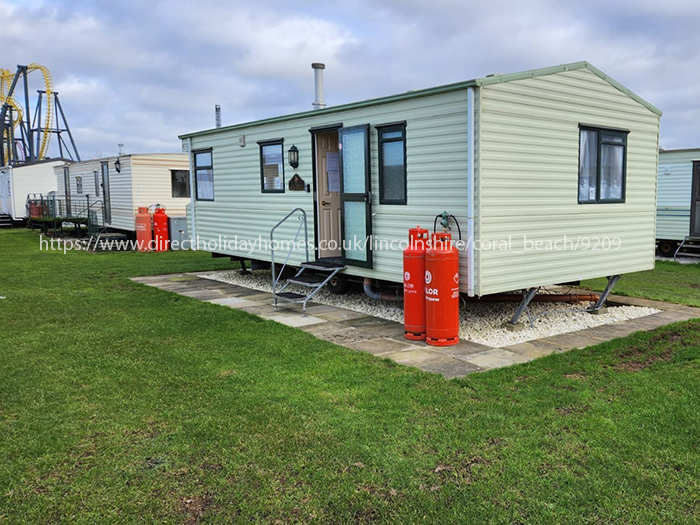 We have a 2 bedroom, 6 berth caravan for holiday hire on Coral Beach