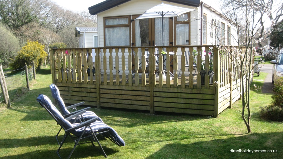 Static caravan for private sale in Penzance