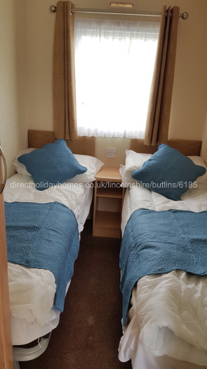 1 of 3 twin bedrooms