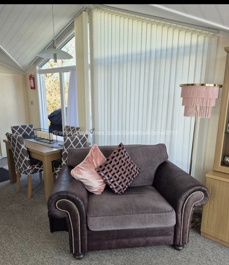 Cuddle up on this love chair.