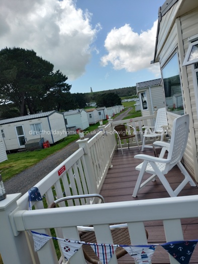 Beautiful views from decking 