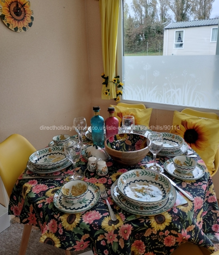 Sunflower themed throughout
