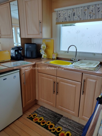 Sunflower themed kitchen