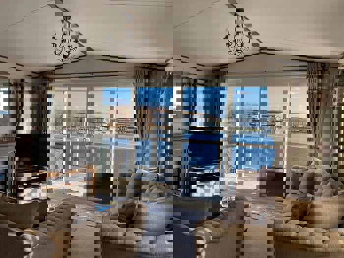 Ever changing lake view