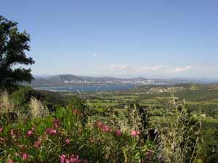 View from Gassin village.