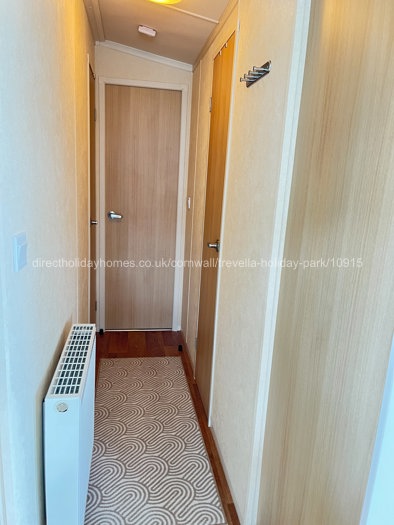 Hallway with coat hangers