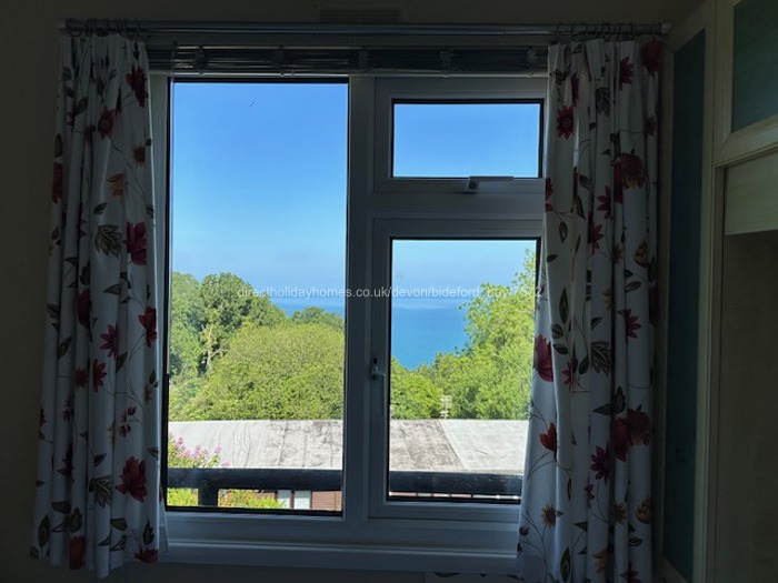 Sea view from the Double Bedroom 