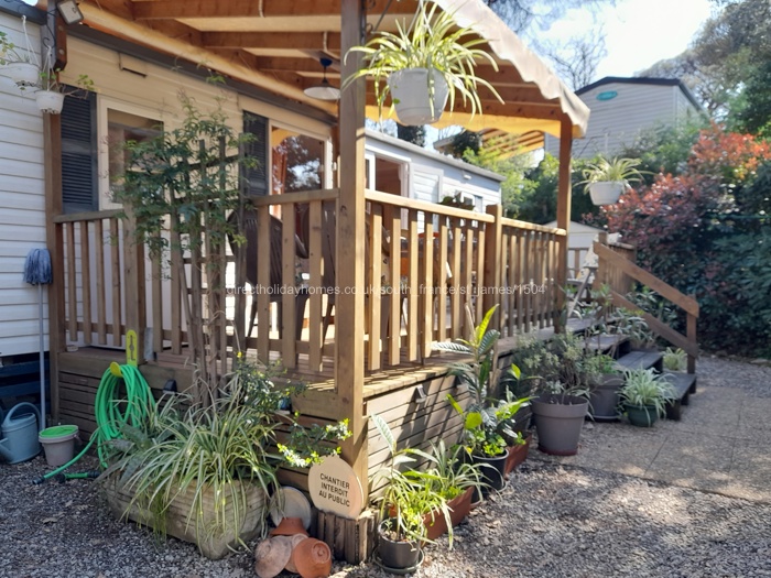 Exterior, showing decking etc.