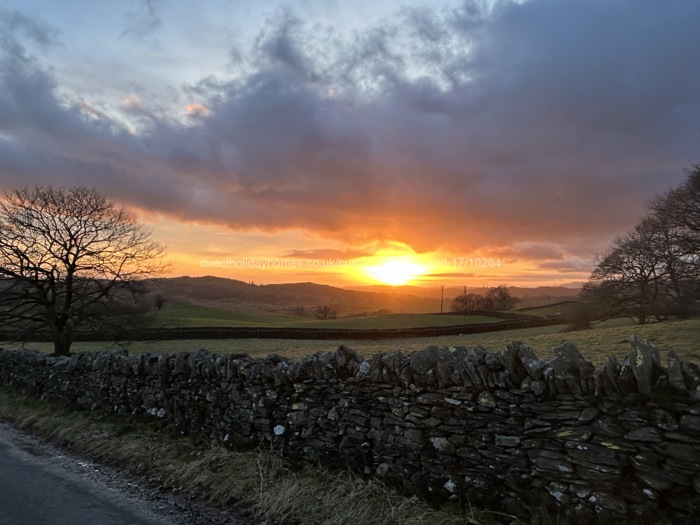 Sunset over Windermere 