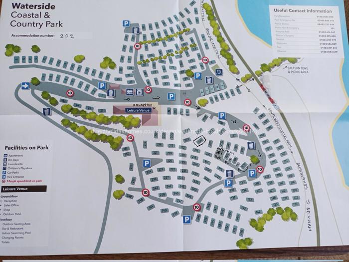 Map showing caravan 202 location 
