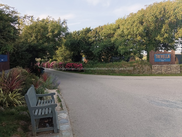Trevella site entrance